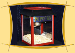 Immer wieder sehr beliebt, die Popcornmaschine